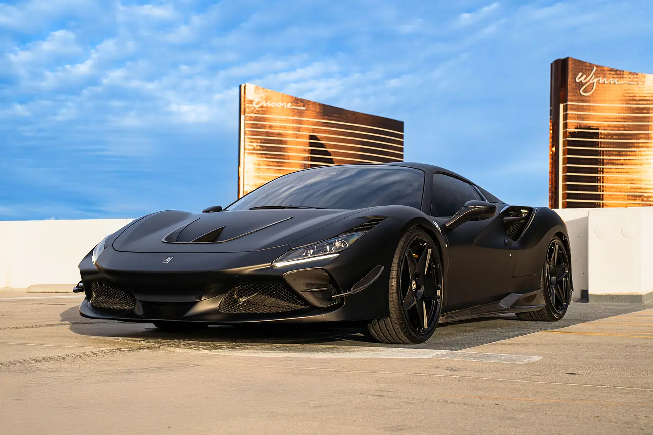 Ferrari F8 Spider Chicago rental